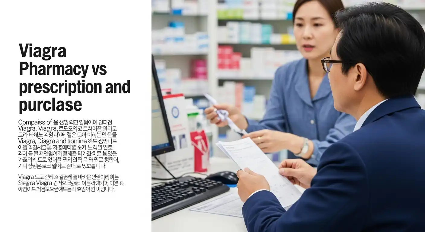 비아그라 처방 기준과 실제 효능 비교